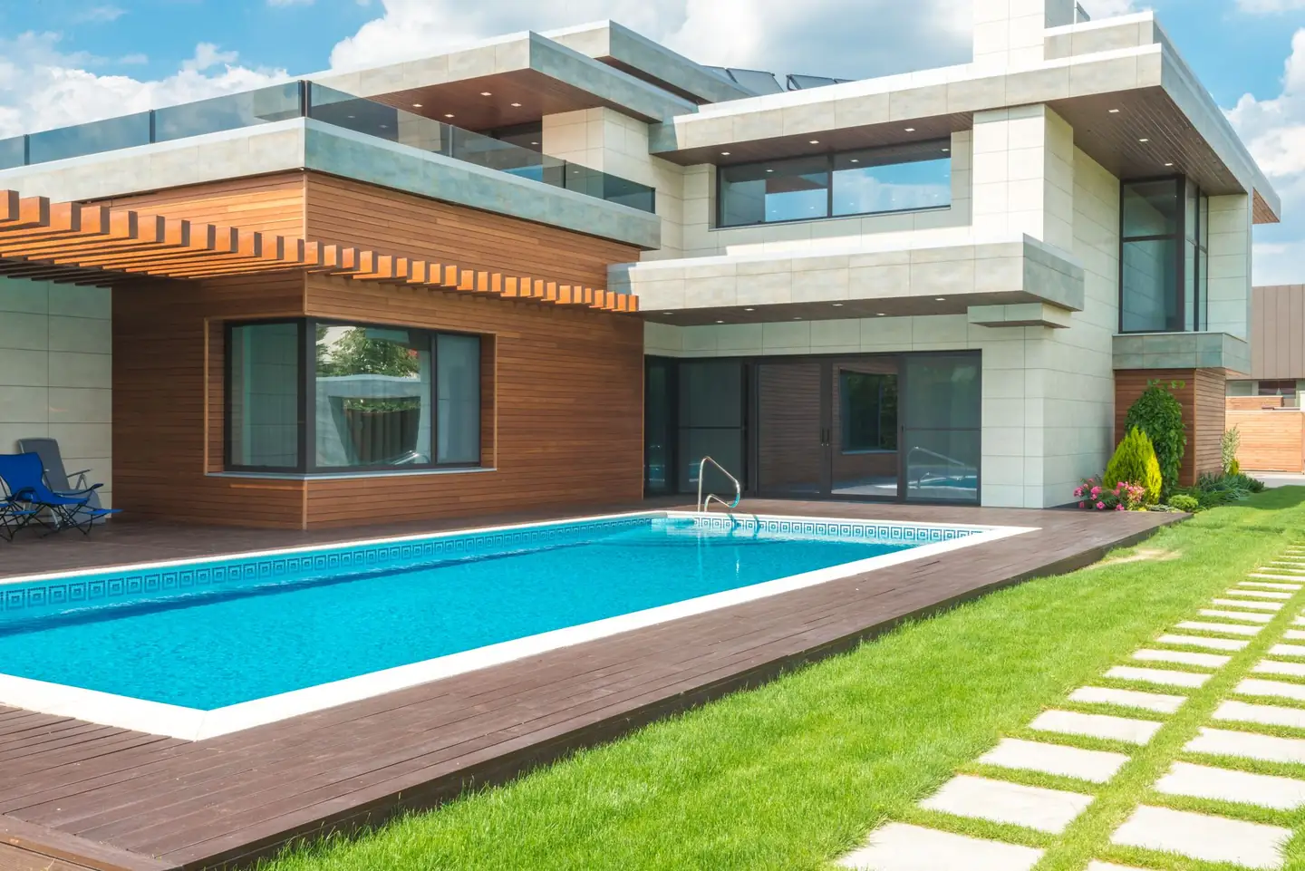 Swimming pool built in Oberne, NSW